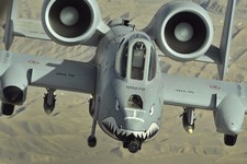 Listing image for MA12 Military Aircraft A10 Thunderbolt II Warthog Fighter Jet Poster Print A2 A3