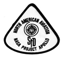 Listing image for North American Aviation Apollo Project S & ID NASA space program patch