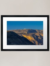 Listing image for Aitana Radar Station Framed Art Pri Framed Wall Art Poster Canvas Print Picture