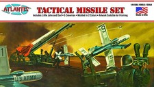 Listing image for Tactical Missile Set with Five Figures 1/40 Scale Model Kit [New Toy]