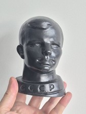Listing image for 🚀Soviet Yuri Gagarin Bust VTG USSR Cosmonaut Space Program Memorabilia1963