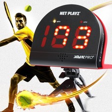 Listing image for Tennis Radar Guns Speed Sensors Hands-Free - L4.5 x W6.7 x H6.3", Black