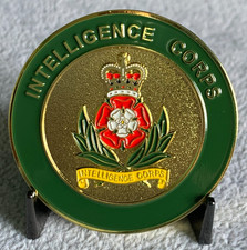 Listing image for British Army Intelligence Corps EIIR Challenge Coin - 50mm