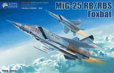 Listing image for Kitty Hawk Model 80113 1:48 Mikoyan MiG-25RB/RBT Foxbat with Upgrade Resin Part