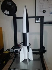 Listing image for WW2 V2 Model Rocket Perfect Desk Ornament Collectable - Man Cave Addition