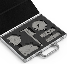 Listing image for Welding Measurement Toolbox Set, 7PCS Stainless Steel Weld Inspection Tool Inclu