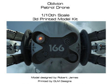 Listing image for OBLIVION PATROL DRONE 1/10TH SCALE RESIN MODEL KIT RJ MODELS