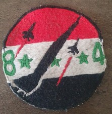Listing image for Iraqi Air Force Patch MIG-25 Foxbat 84th Squadron Saddam Hussein period 80s