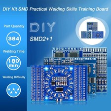 Listing image for SMD SMT Soldering Practice Kit PCB Welding Training Board Electronics DIY