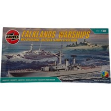 Listing image for Airfix Falklands Warships Model Kit HMS Devonshire Amazon Leander 1:600