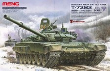 Listing image for Meng Model 1/35 Russian Main Battle Tank T-72B3 TS-028 Model Kit