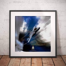 Listing image for F-35 Lightning II aircraft Print | Military Aviation | RAF | Wall Art | Poster