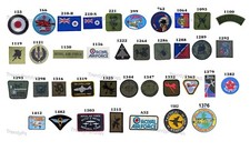 Listing image for RAF Royal Air Force British Army Fighter Jets Spitfire Iron Sew on Patch Badge
