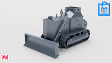 Listing image for Caterpillar D7 armored Vehicle Model 3D Print Multiple Scales 1:35–1:16