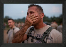 Listing image for Army Training Framed Wall Art Poster Canvas Print Picture