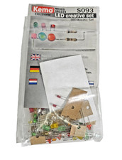 Listing image for Kemo S093 Electronic LED Creative Set Hobby Kit for Learning And DIY Projects.