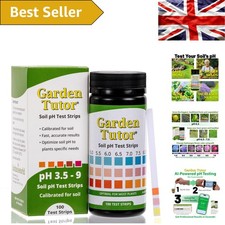 Listing image for Comprehensive Soil pH Testing Kit – 100 Strips, 3.5-9 Range for Optimal Growth