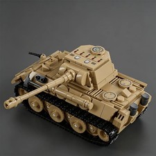 Listing image for 1/35 Scale Leopard 2 Tank Building Blocks Tracked Armored Vehicle Model Toy