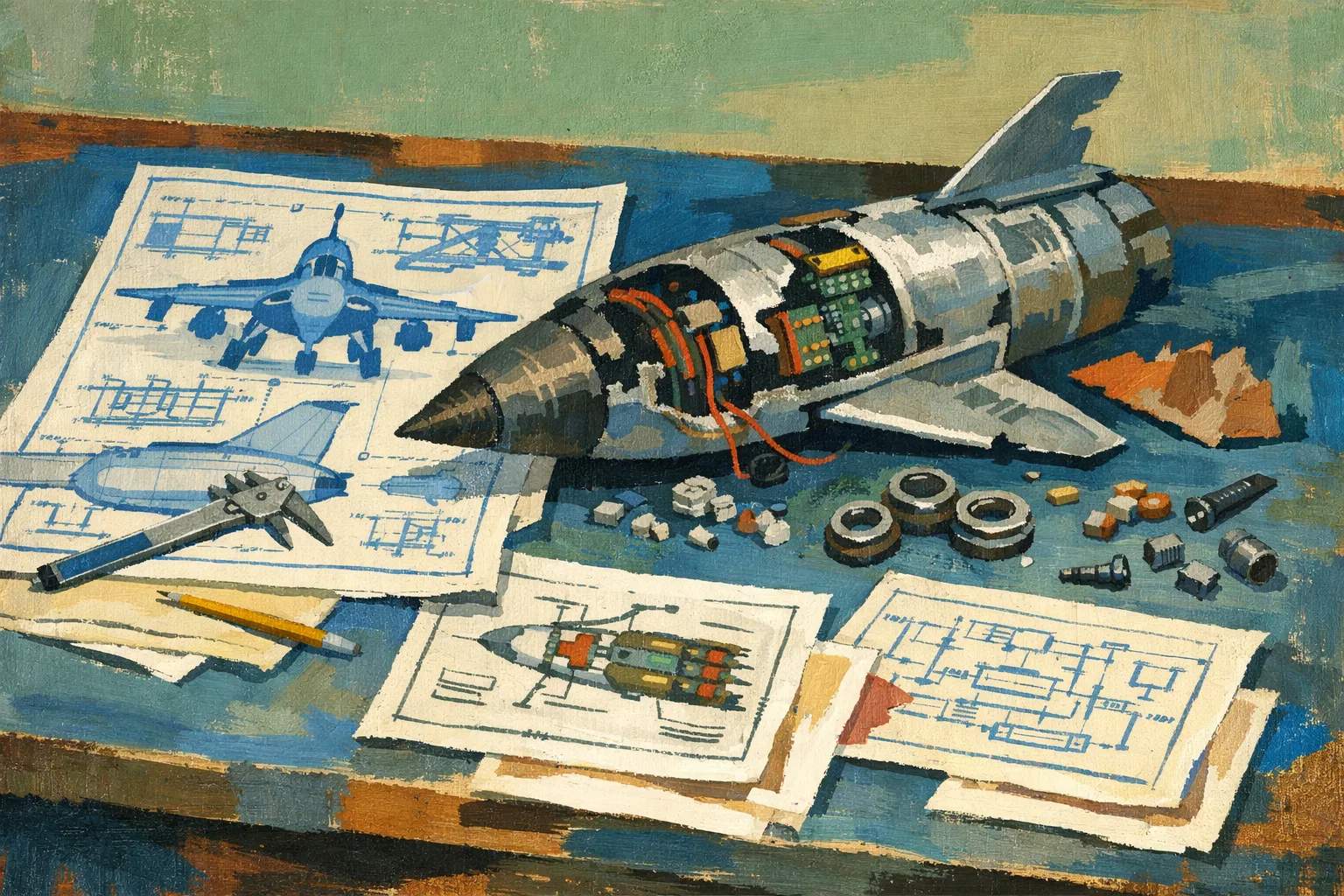 Overview image for Paper Plans or Real Machines?